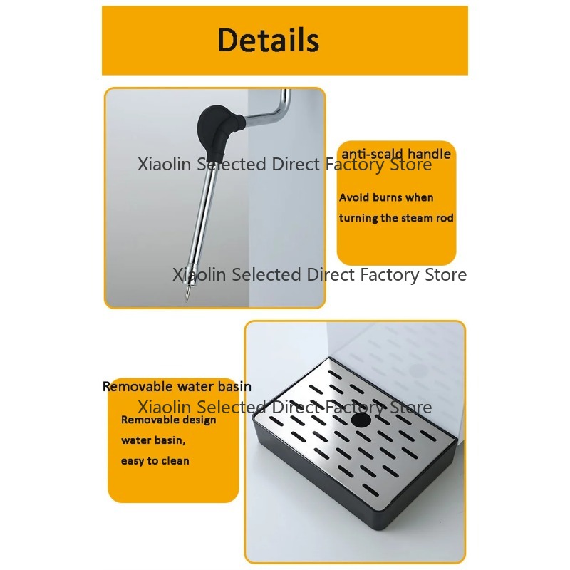 Equipment Of Coffee Shop - Commercial Steam Milk Frother And Water