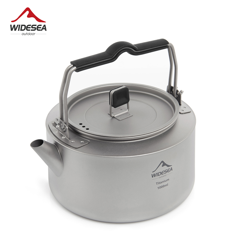 Coffee Equipment And Supplies - Widesea Camping Titanium Kettle Outdoor Tea