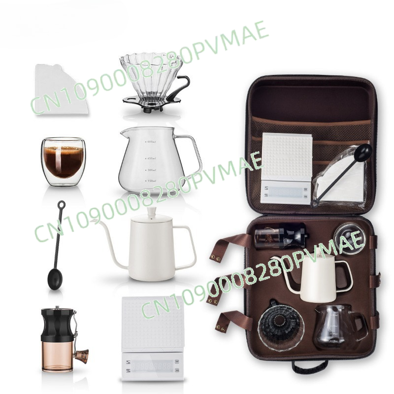 Coffee Equipment Camping - Hand pour-over coffee set outdoor camping