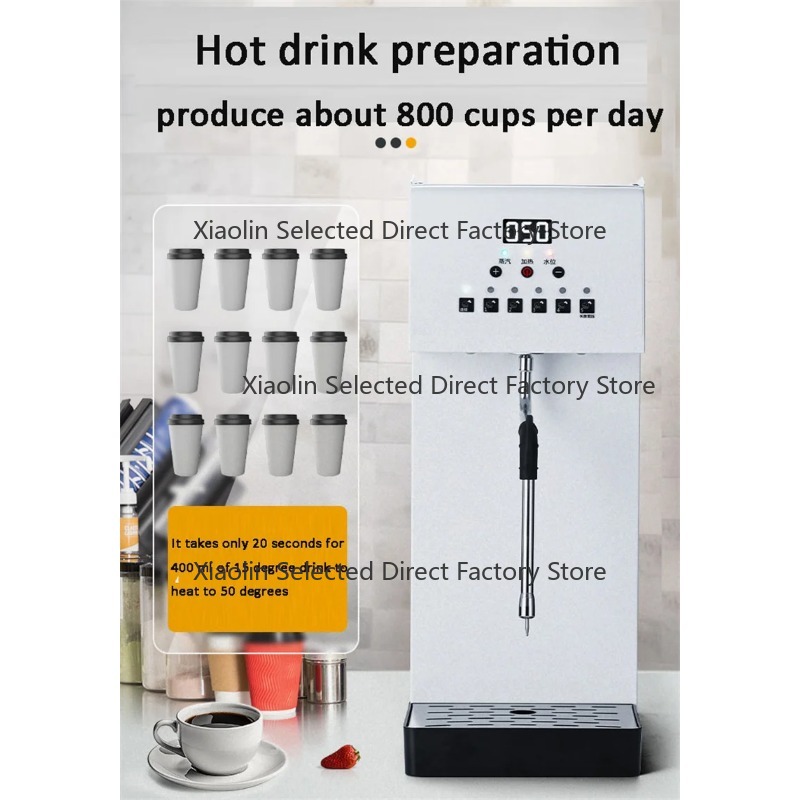 Commercial Steam Milk Frother  - Equipment Of Coffee Shop ulasan dan harga
