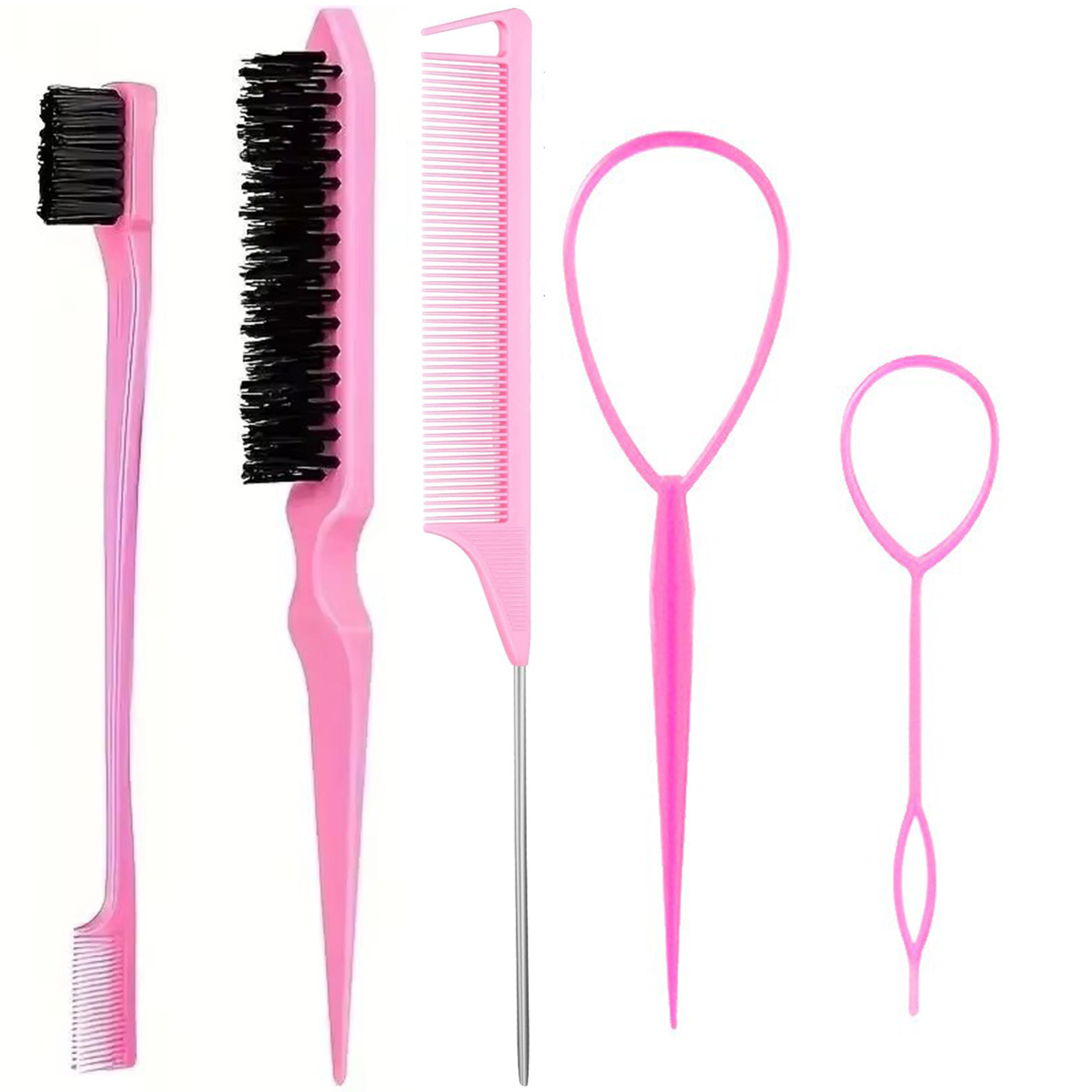 3/5Pcs Hairdressing Tools Poin - Group Head Brush ulasan dan harga
