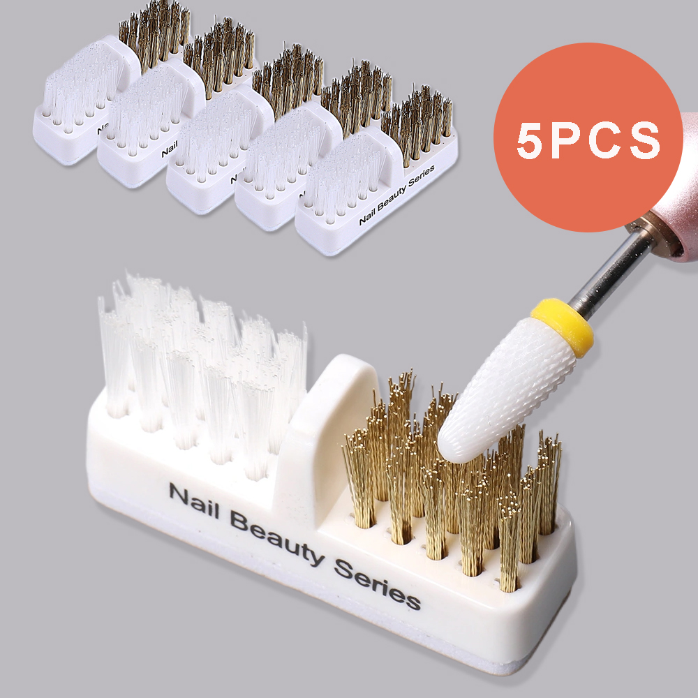 5pcs Electric Nail Grinding He - Group Head Brush ulasan dan harga