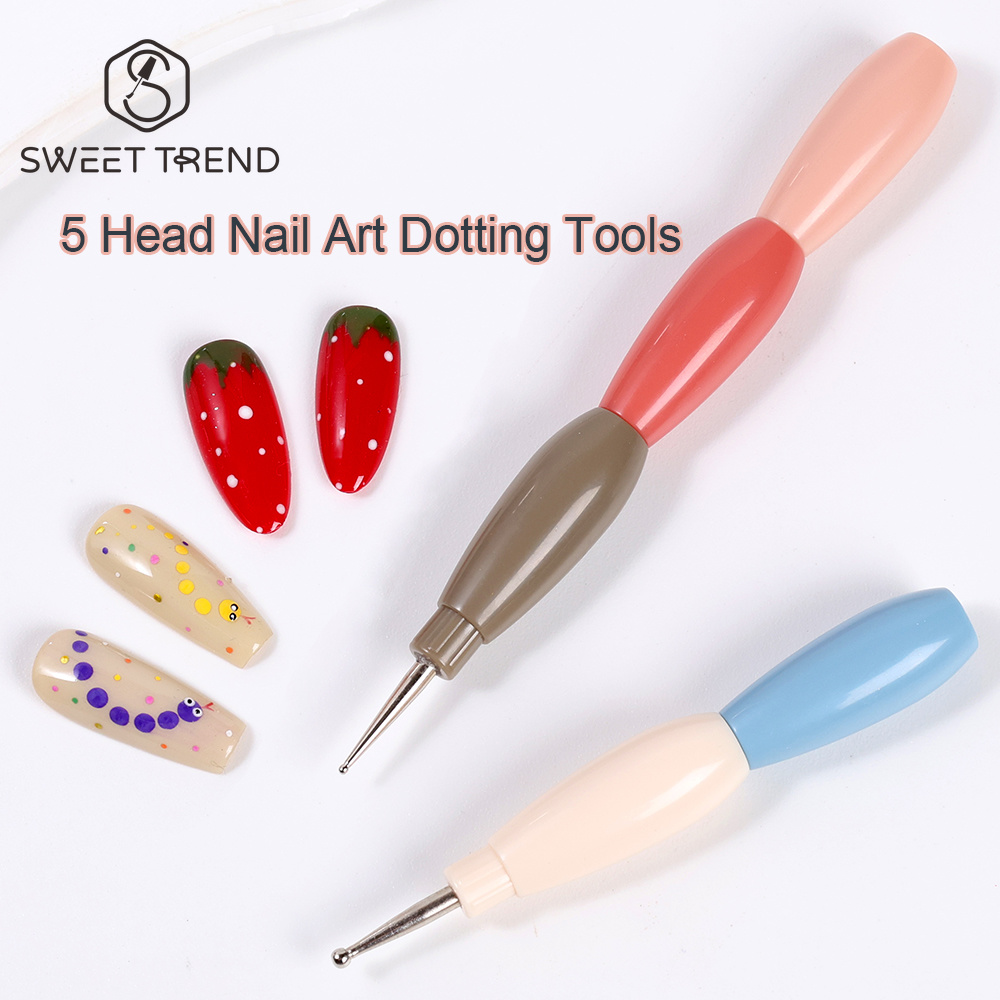 SWEET TREND-1pc 5 Head Nail Do - Group Head Brush ulasan dan harga