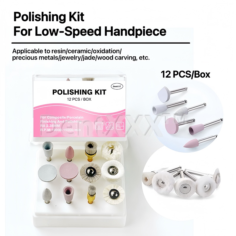 12Pcs Composite Polishing Ra K - Group Head Brush ulasan dan harga