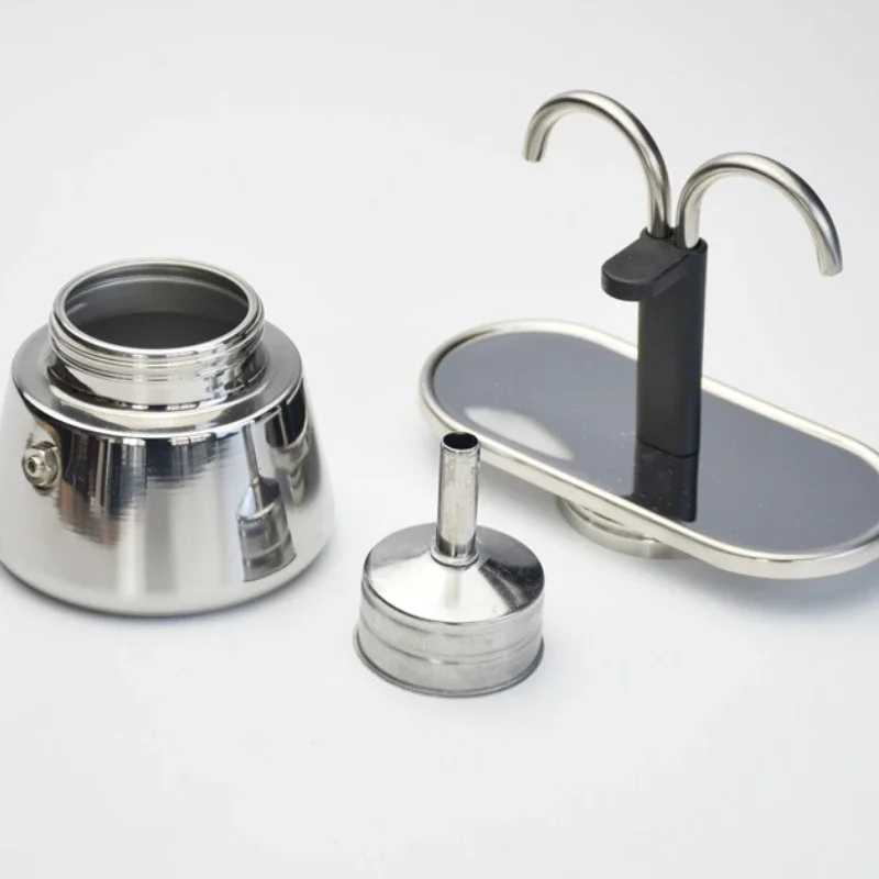 200ML Mini Moka Pot Double Tub - Coffee Equipment For Home ulasan dan harga