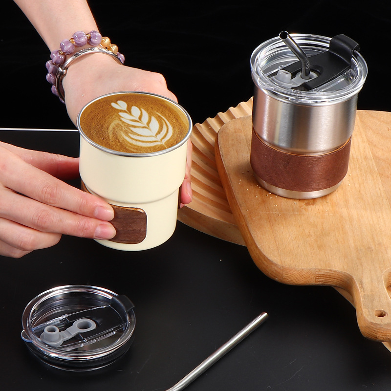 DIY Customized 300ML 10oz 304  - Coffee Equipment Logo ulasan dan harga