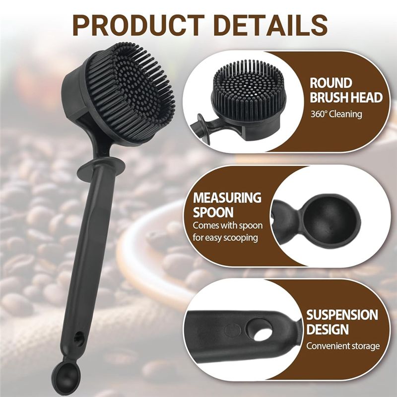 MLGB-Espresso Machine 58MM Cle - Group Head Brush ulasan dan harga