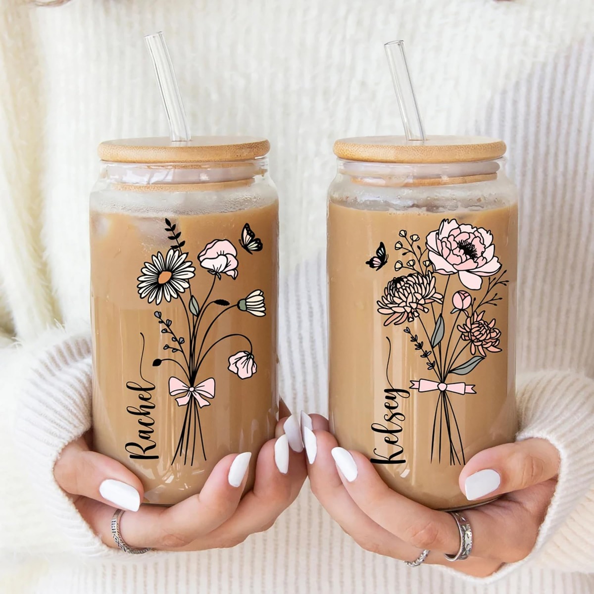 Customized Cute Cup Bottle Wit - Coffee Equipment Camping ulasan dan harga