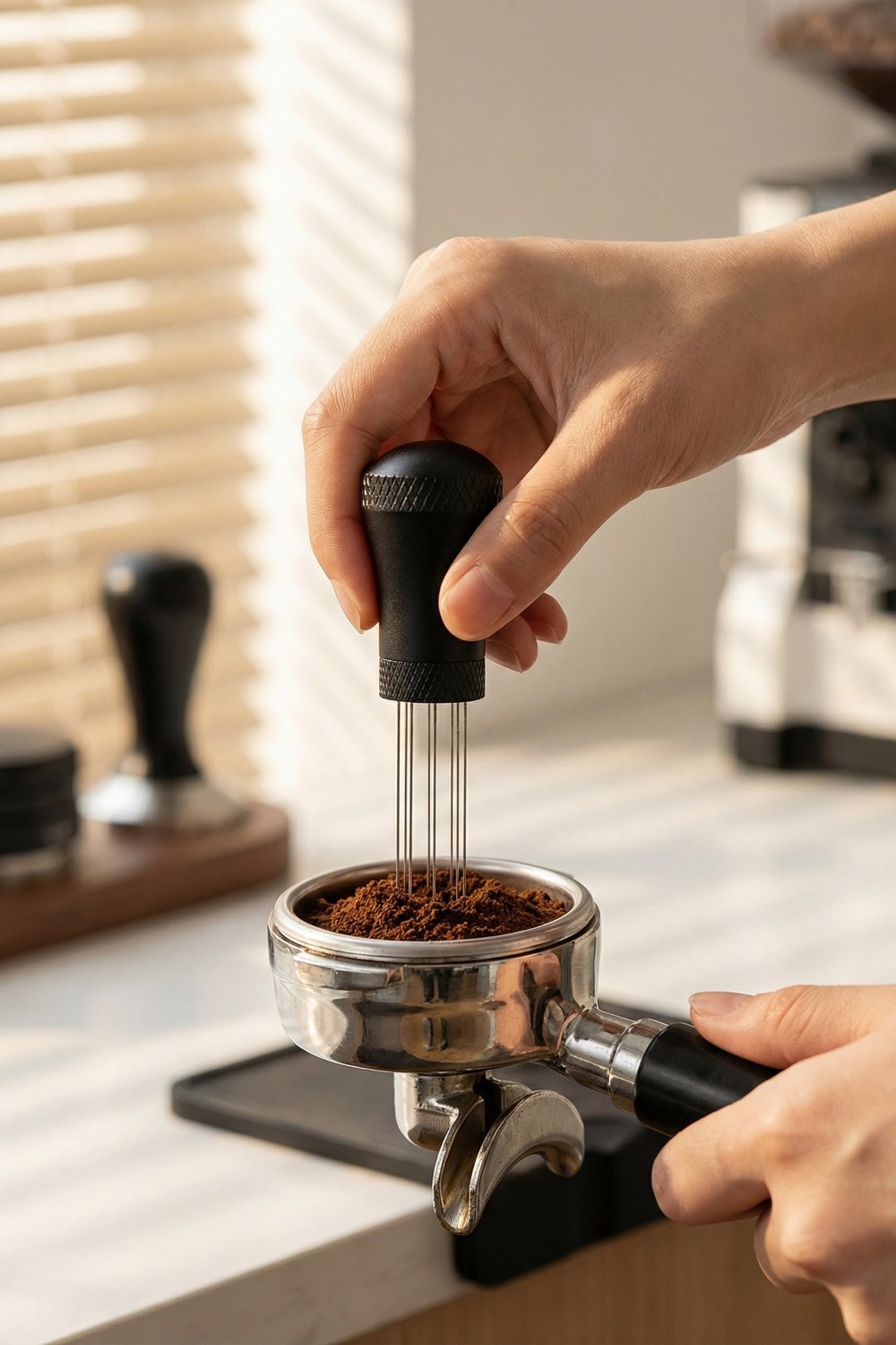 Espresso Stirrer Distribution  - Coffee Equipment For Home ulasan dan harga