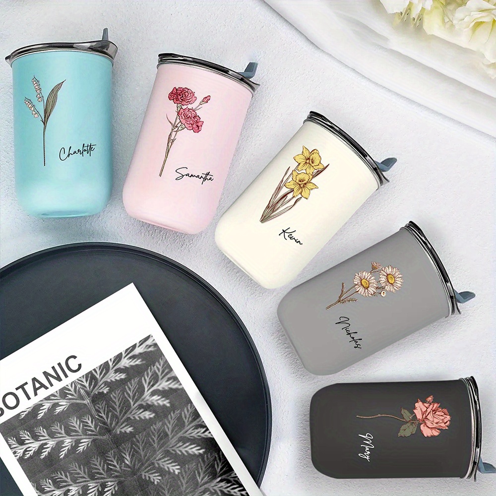 Personalized Birth Flower Coff - Coffee Equipment Camping ulasan dan harga