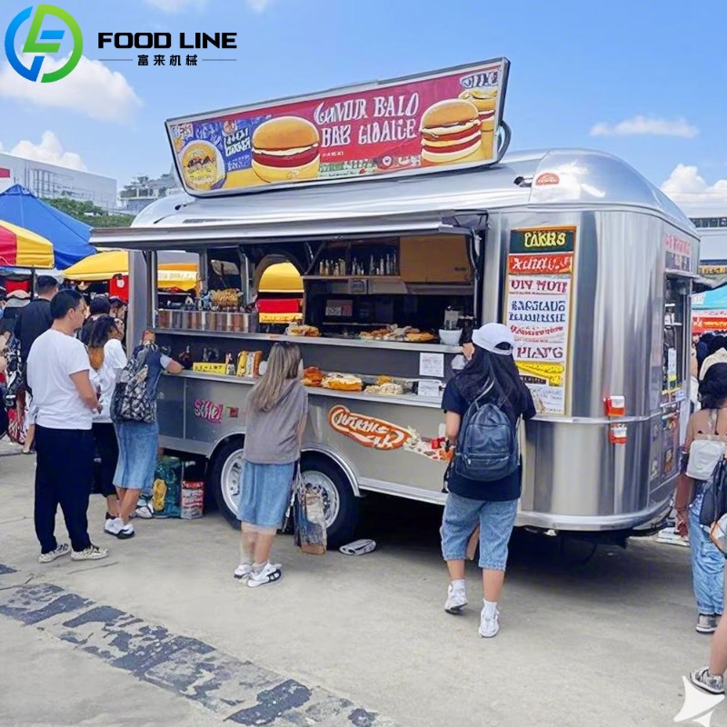 FL Customized Food Truck Fully - Equipment Of Coffee Shop ulasan dan harga