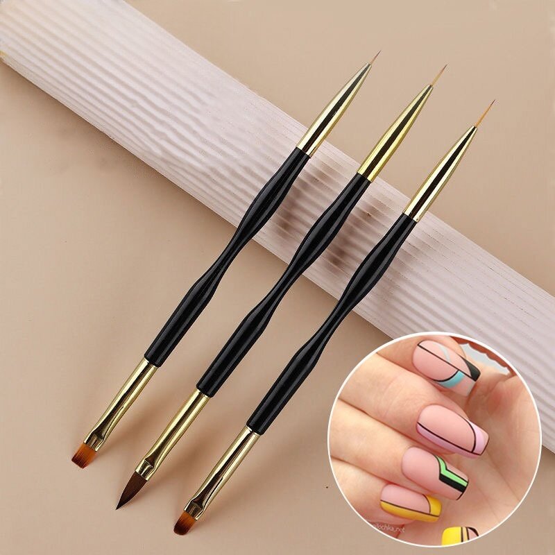 3 Pieces of Double Headed Nail - Group Head Brush ulasan dan harga