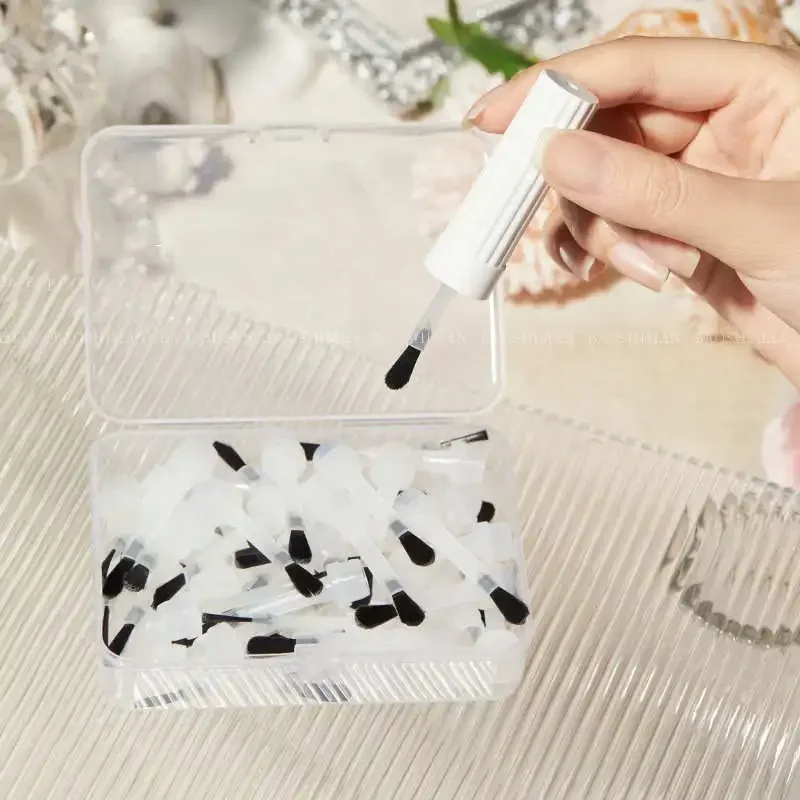50PCS Nail Gel Replace Brush H - Group Head Brush ulasan dan harga