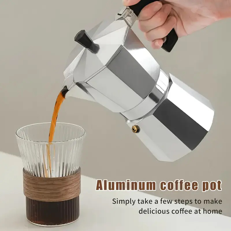 Classic Aluminum Moka Pot 50-3 - Coffee Equipment Camping ulasan dan harga