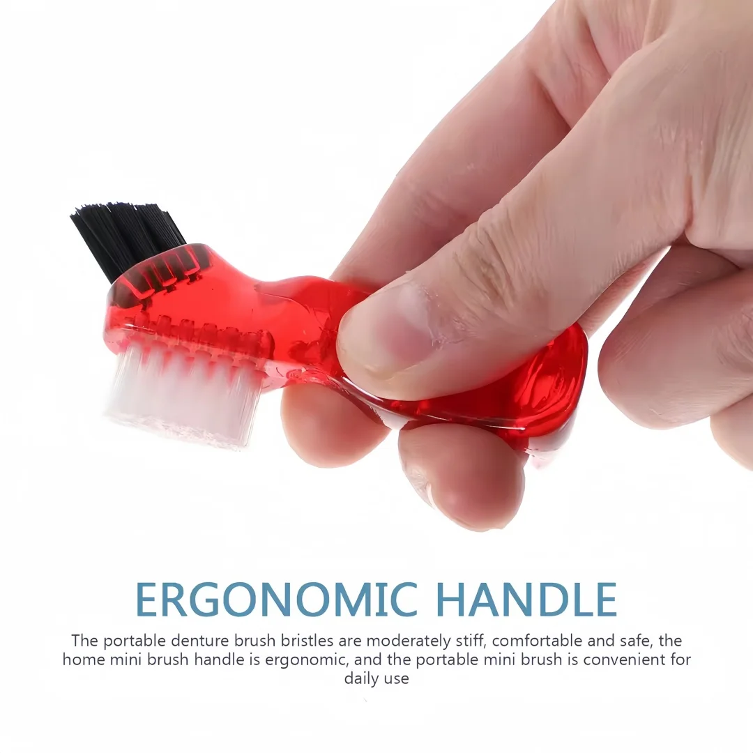 4PCS Denture Cleaning Brush Po - Group Head Brush ulasan dan harga