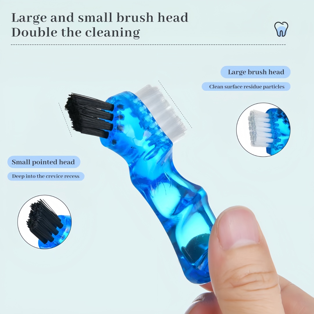 4PCS Denture Cleaning Brush Po - Group Head Brush ulasan dan harga