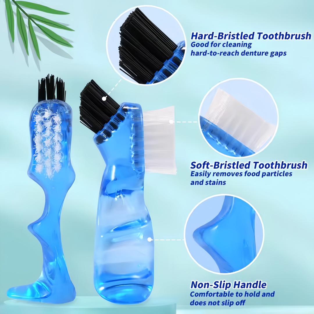 4PCS Denture Cleaning Brush Po - Group Head Brush ulasan dan harga