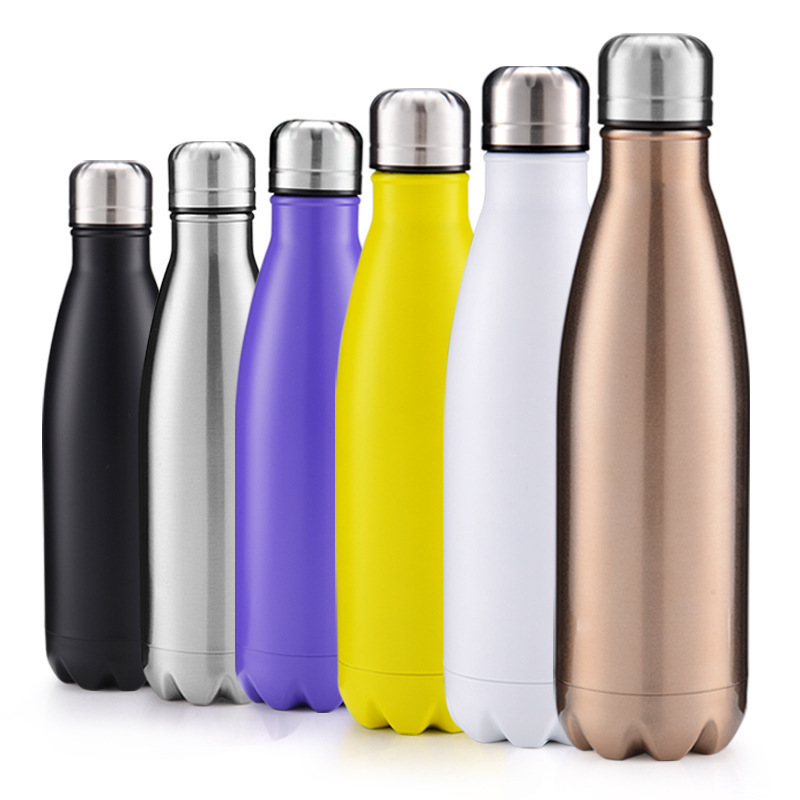 DIY Vacuum Water Bottles 500ML - Coffee Equipment Logo ulasan dan harga