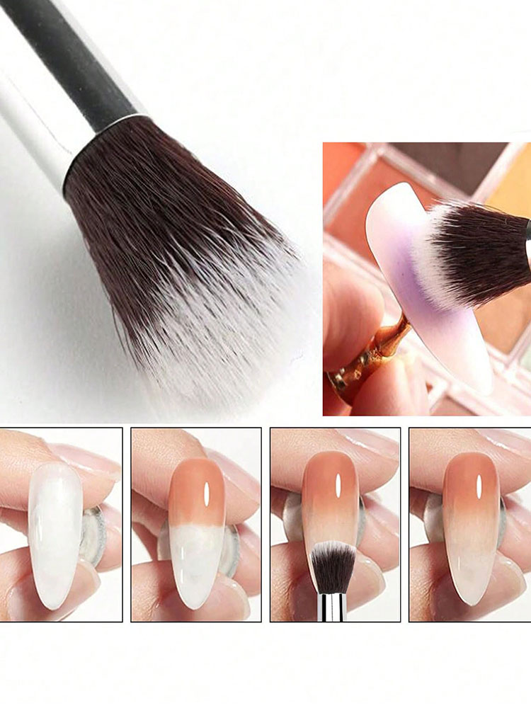 2Pcs/set Nail Art Gradient Blu - Group Head Brush ulasan dan harga