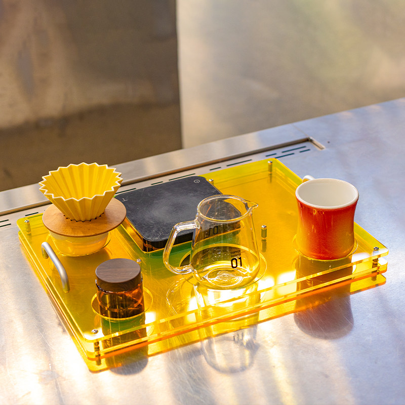 Acrylic coffee tray, used to s - Coffee Equipment And Supplies ulasan dan harga