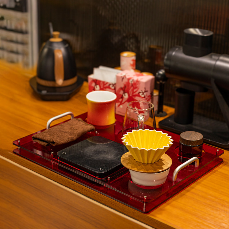 Acrylic coffee tray, used to s - Coffee Equipment And Supplies ulasan dan harga
