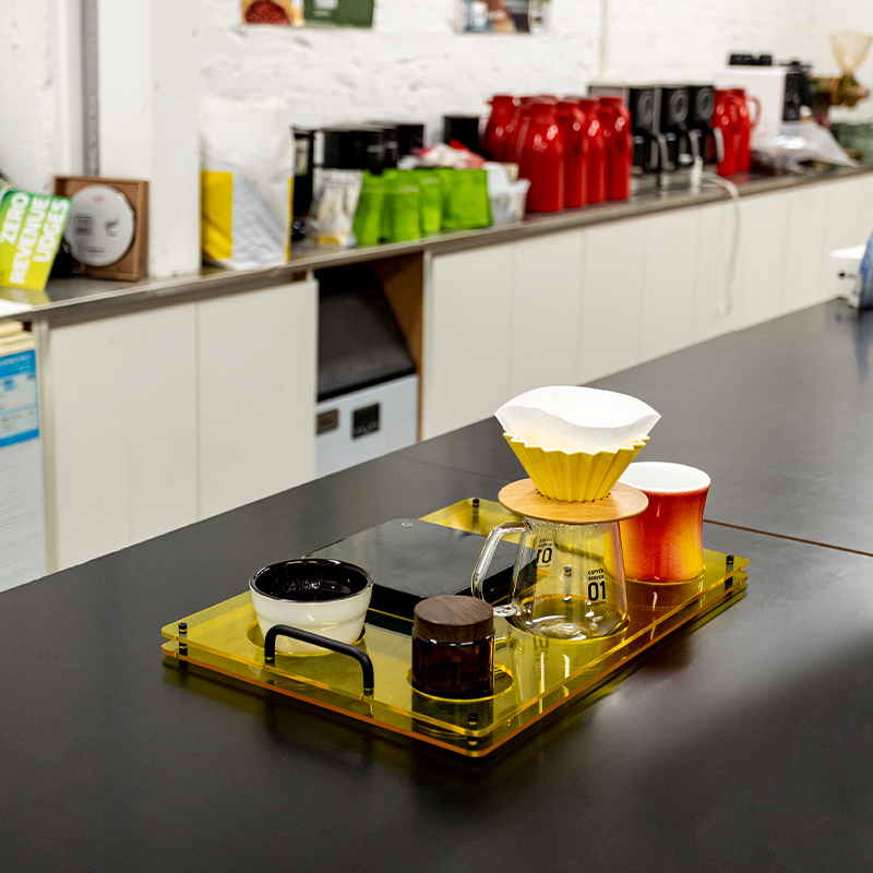 Acrylic coffee tray, used to s - Coffee Equipment And Supplies ulasan dan harga