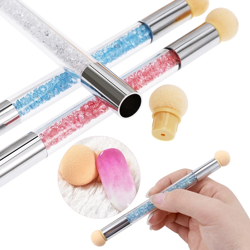 Round Sharp Head Sponge Heads  - Group Head Brush ulasan dan harga