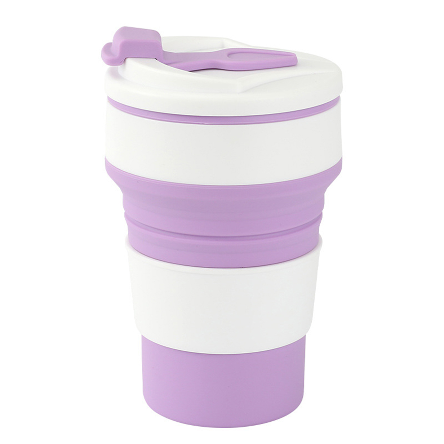 350ML Food-Grade Silicone Fold - Coffee Equipment Camping ulasan dan harga